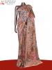 Designer Floral Pure Satin Crepe Silk Saree
